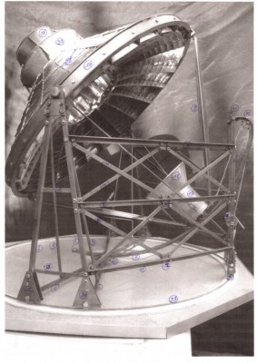 Maquette, modèle réduit du Four solaire Sorède 1900
